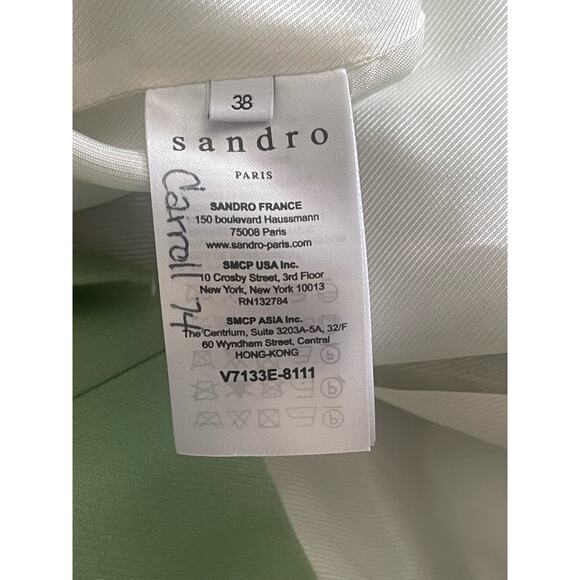 Sandro Paris‎ Green Blazer - Picture 10 of 12